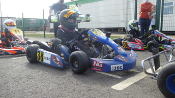 Sam Stoner Racing | Fulbeck Karting Circuit | September 2020 Race Day | Ready and waiting on the grid.