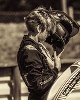 Sam Stoner Racing | JKC | 2022 Llandow taking helmet off