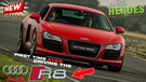 Sam Stoner Racing | Car Chase Heros | First go in a car - AudiR8
